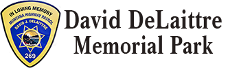 Trooper David DeLaittre Memorial Park Logo